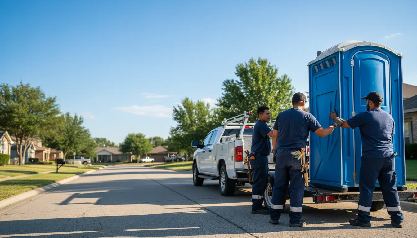 Portable Toilet Rental in Christine, ND near me